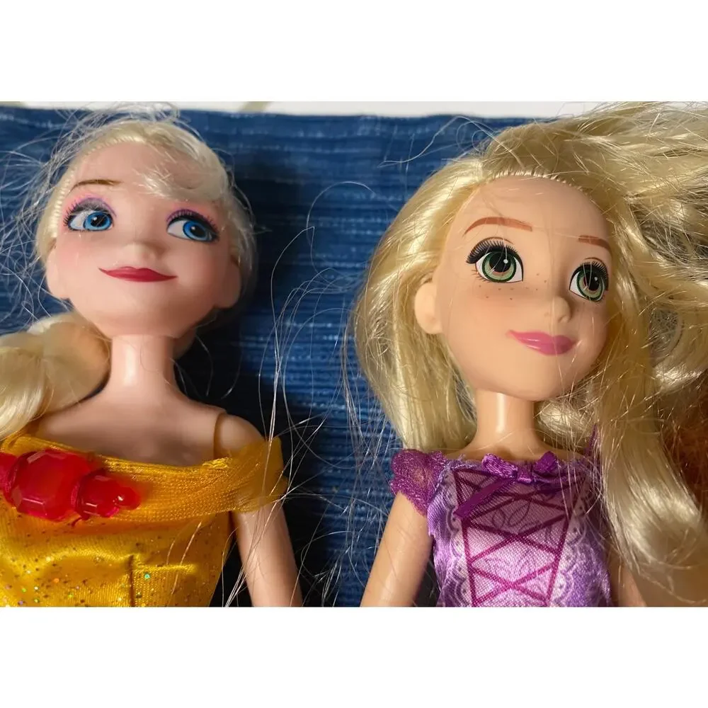 Disney Frozen Dolls Anna and Elsa Doll Lot of 5 971A